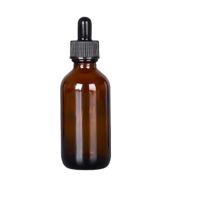 China Cosmetic Tincture Glass Bottle 1 Ounce Dropper Bottle Amber Essential Oil Bottle With Child Proof Droppers for sale