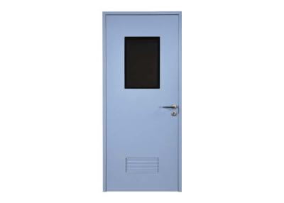 Chine GMP Standard Modulaire Salle blanche Manul Porte pivotante Porte en acier de l' hôpital à vendre