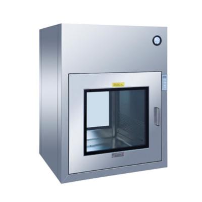 China Laboratorium Interlocking Cleanroom Pass Box, Laminar Flow Pass door Box Te koop