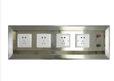 China Clean Room Power Socket Box Five Position Non Static Dust Proof for sale