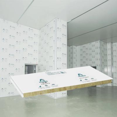 China Rock Woll Machine Made Cleanroom Sandwich Panel Sound Insulation 950mm 1150mm Width for sale