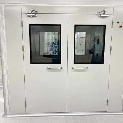 China Commercial High Standard Hygienic Medical Stainless Steels Door Hospital Door Clean Patient Room Door Fireproof for sale