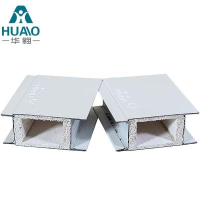 China High quality factory price clean room handmade rock wool sandwich panels with fire protection for sale