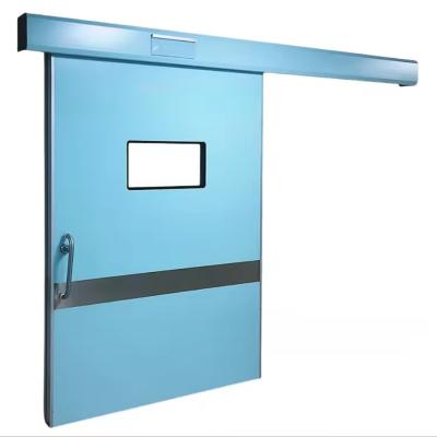 China Puerta con panel de plomo de 50 mm de espesor para habitación de rayos X, puerta blindada de radiación en venta