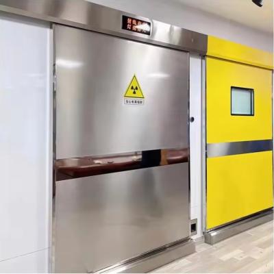 China Hospital CT Room X-ray Lead Lined Door Lead Armored Door Automatic Sliding Door for sale