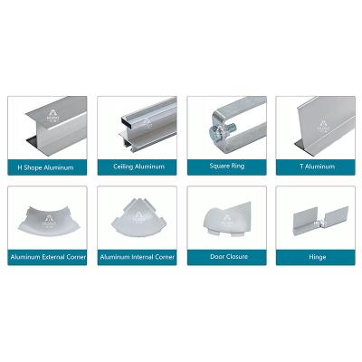 China China Leverancier Aluminium Frame Profile Custom Aluminium Extrusion Profiles Te koop