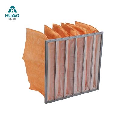 China Equipamento de sala limpa Filtro de alta eficiência Filtro de saco de média eficiência à venda