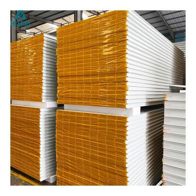 China fireproof 120min GMP Mgo panel rock wool /EPS clean room sandwich wall panel for sale