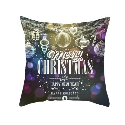 China Factory Price Christmas Kids Movie Print Cushion Cover Anti-Static Wholesale Designer Cushion Pillow Covers Boho for sale