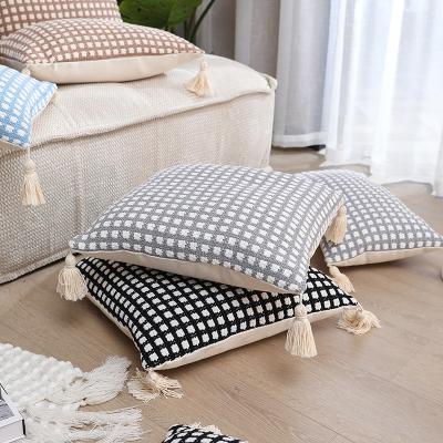 China Wholesale Breathable Decorative Polyester 18*18 Pillow Shape Sofa Throw Luxury Cushion Covers for sale