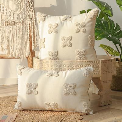 China Anti-pilling Newest Custom Daisy Flower Seat Cushion Cute Flower Shape Tile Softly Stuffed Plus Flowers for sale