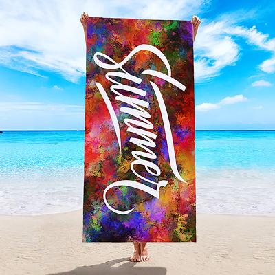 China Pure custom weight beach towel light jacquard cotton clean and hygienic custom beach towel beach boho logo kids safe pure custom weight for sale