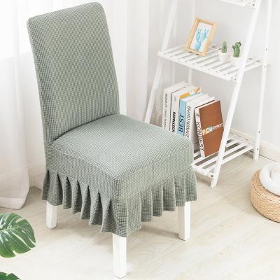 China Modern Minimalist Home Use Elastic Stretch Cover Spandex Dining Chair Covers Washable for sale