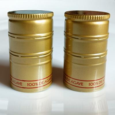 中国 ねじれLock Aluminum Wine ボトル Caps 28mm Aluminium Screw Cap Non Refillable 販売のため