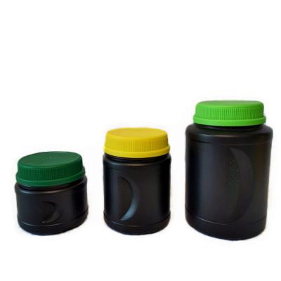 China Zwarte HDPE Lege Grote Eiwitpoedercontainer Rekupereerbare 5000ml Te koop