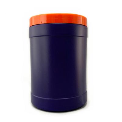 China FDA-Container van de het Poederbus 1200ml van de Cilinderkoffie de Plastic met Deksel Te koop