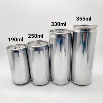 China Slanke Lege 330 ml-Blikkendouane Logo Aluminum Soft Drinks Cans van de Sodadrank Te koop