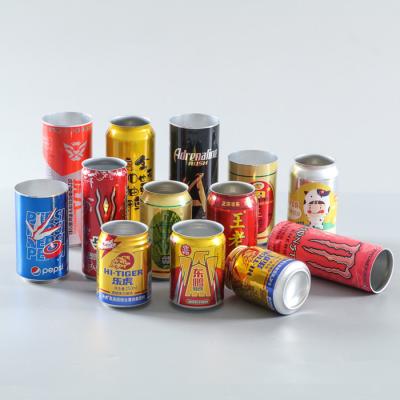 China Douane Logo Standar 330 Ml-Blikken van het de Blikkensodawater van de Aluminiumdrank voor Dranken Te koop