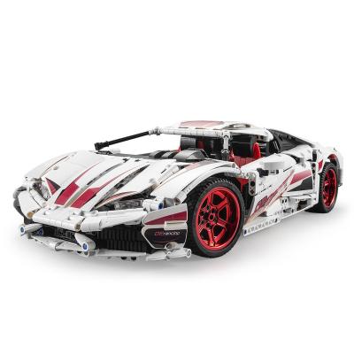 China Super Simulation Model 1696pcs RC Racing Car Bricks MOC Building Blocks Remote Control Assembled Toys Hot Selling for sale