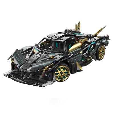 China Superb 2174pcs RC Racer MOC Racing Car Simulation Model Building Block Toy Car Sets Diy Car Assembling Adult Building Blocks for sale