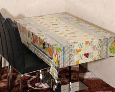 China Oilproof Good Quanlity Waterproof PVC Plastic Transparent Tablecloth for sale