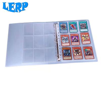 China Trading Card Binding LERP 360 Transparent Trading Cards Or More Pockets PP Sleeve Storage For Games Cards, Trading Cards for sale