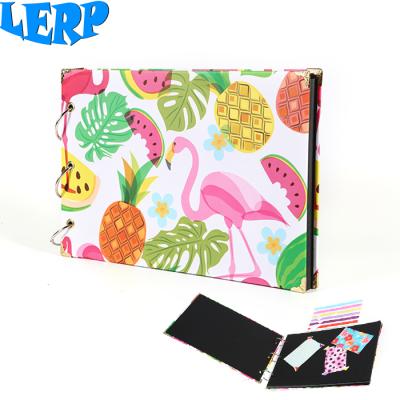 China Fashiontable Lerp&Black Pages Book Mini Diy Photo Album Fujifilm Instax Album for sale