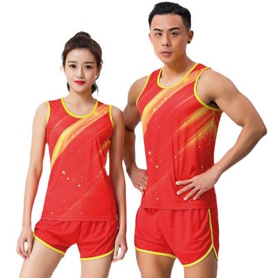 China Antibacterial Wholesale Running Sportswear Fitness Shirts Football Training Sleeveless Suit for sale