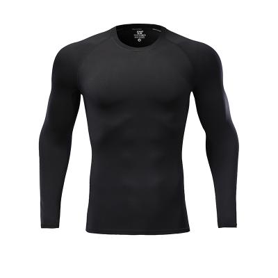 China Breathable Men's Running Fitness Clothing Long Sleeve Gym Sports Fits Cotton Yoga Quick Dry Clothes for sale