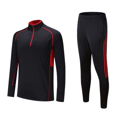 China Breathable Hot Sale Custom Design Long Sleeved Mens Tracksuit Football Uniform for sale