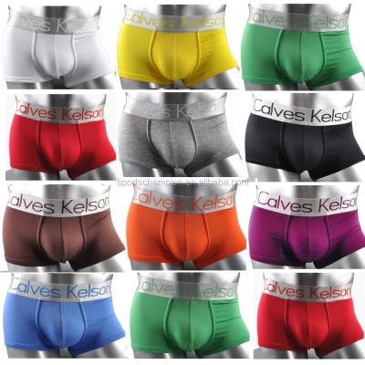 China Crazy Cool Modal Seamless Mens Boxer Briefs Stretch Underwear Antibacterial for sale