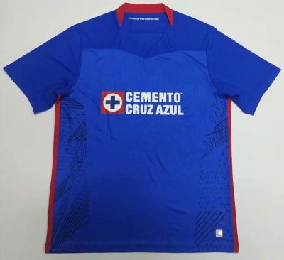 China Breathable Blue Cruz Azul Soccer Jersey MX Sportswear Man Football Wear Camisetas de Futbol Jersey de Liga for sale