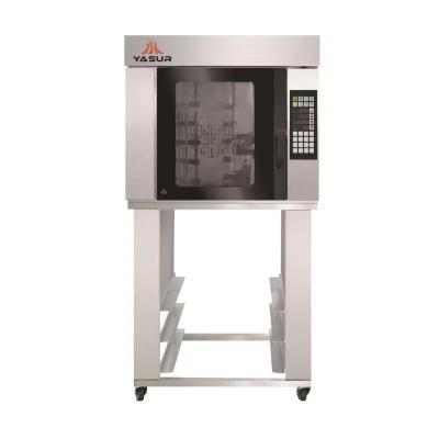 Chine Pain de croissant d'Oven Rotary Oven Five Trays 40X60cm de convection de boulangerie de vapeur et four danois 9.5Kw de pâtisserie à vendre