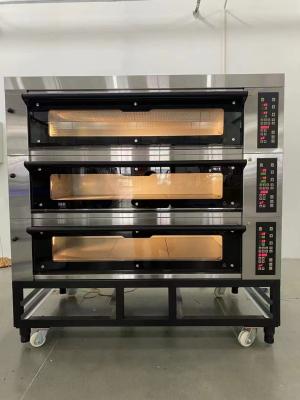 Cina piattaforma elettrica 9 Tray Oven del biscotto 3 del forno 40x60cm della piattaforma 300c in vendita