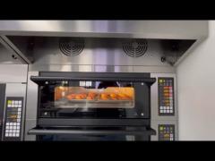 Yasur Electric Deck Oven 3-Deck-6-Tray , With Steam And Stone / For Bread , Cookie And Pizza Baking