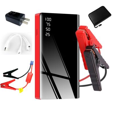 China New BR Jump Starter Power Bank Car Battery Jump Starter 12V Protable Emergency Booster Starting Device Automobile Start Factory 147*76*26mm for sale