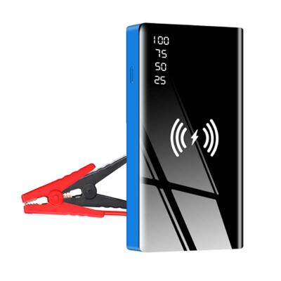 China High Power 10000mAh 12V Portable Charger BR Wireless Jump Starter Car Power For Car 147*76*26mm for sale