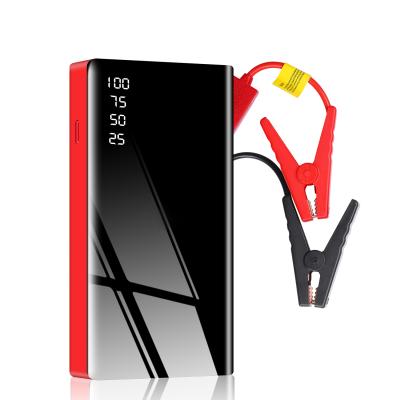 China Car Jump Starter 10000 Mah Starting Device Battery Power Bank Emergency Booster Car Charger 2021 147*76*26mm for sale