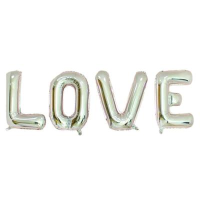 China Proposal marrying confession decoration 2022 Valentine's Day romantic love film confession balloon 30 inch Valentine's Day aluminum wedding balloon for sale