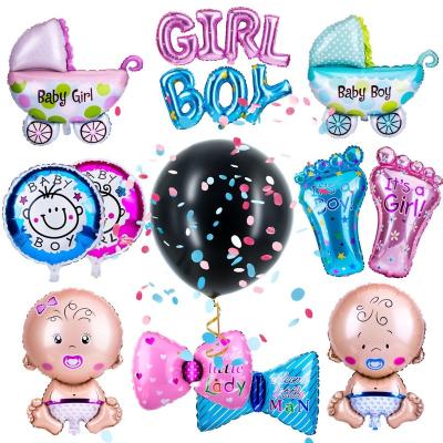 China Hot Sale Cheap Kind Of Decoration Amazon Price Reveal Balloon Kit Baby Shower Balloon Set For Kids Birthday Party Decoration for sale