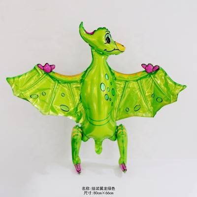 China 2020 Wedding Assemble Animal Dinosaur Shape Foil Helium Balloons For Decoration for sale