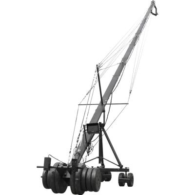 China High quality hot sale 12 meters 150mm of triangle of video camera jib crane for dirty arm for sale