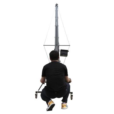 China 8m High Quality Aluminum Alloy 130mm Triangle Swing Arm Camera Crane Jib For Video Shooting for sale