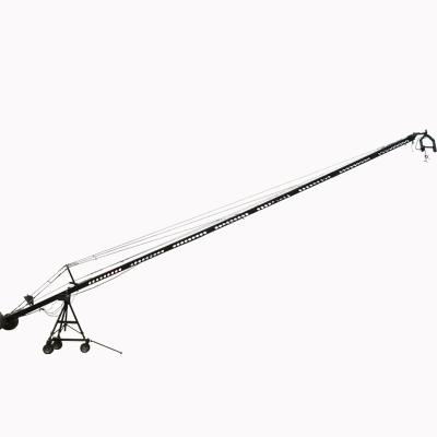 China High Quality Professional 10m Jimmy Jib Camera Crane With 2-Axis Motorized Tilt Head for sale