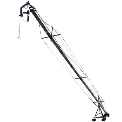 China Factory Supply High Quality 15m Triaxial Pan Tilt Head Jimmy Jib Camera Crane For Filming Shooting for sale