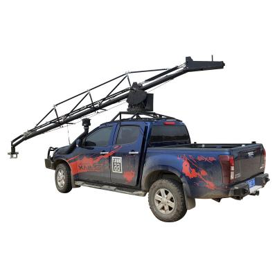 China Professional Vehicle Mounted Aluminum Stainless Steel 6m Rocker Arm and Car Crane Jib for Filming Equipment Crane Jib Camera for sale