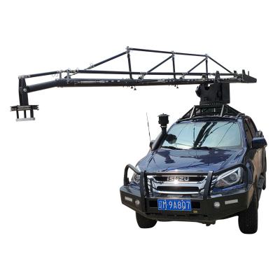 China High Quality Vehicle Jib Crane Installed On Cars With Stainless Steel Aluminum And Stabilized Head Jib Camera Crane For Sale for sale