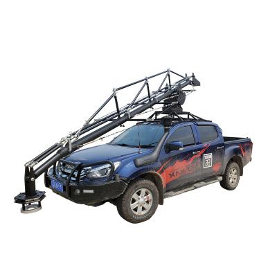 China Hot Selling 6m Aluminum Stainless Steel And High Configuration Camera Crane Installed On Cars For Sale for sale