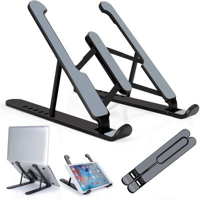 China Cooling Bracket (Height) Laptop Stand Holder Notebook Stand Base Adjustable Foldable Portable Riser Stand For Laptop Tablet Phone for sale