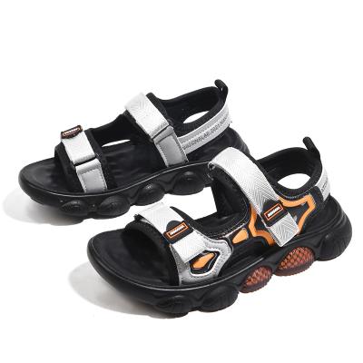 China Breathable Non-slip Beach Shoes Boys Student Kids Soft PU Sandals Wholesale Children's Sandals for sale